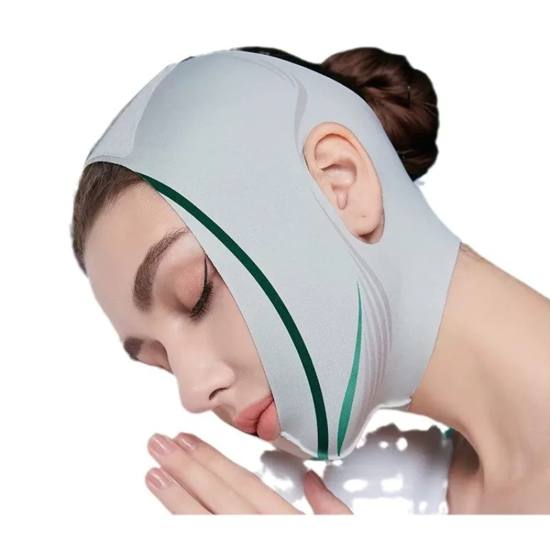 Elastic Face Slimming BANDAGE V Line Face Shaper ผู้หญิง Chin Cheek Lift UP เข็มขัดนวดหน้าสายคล้อง Face Skin Care เครื่องมือความงาม