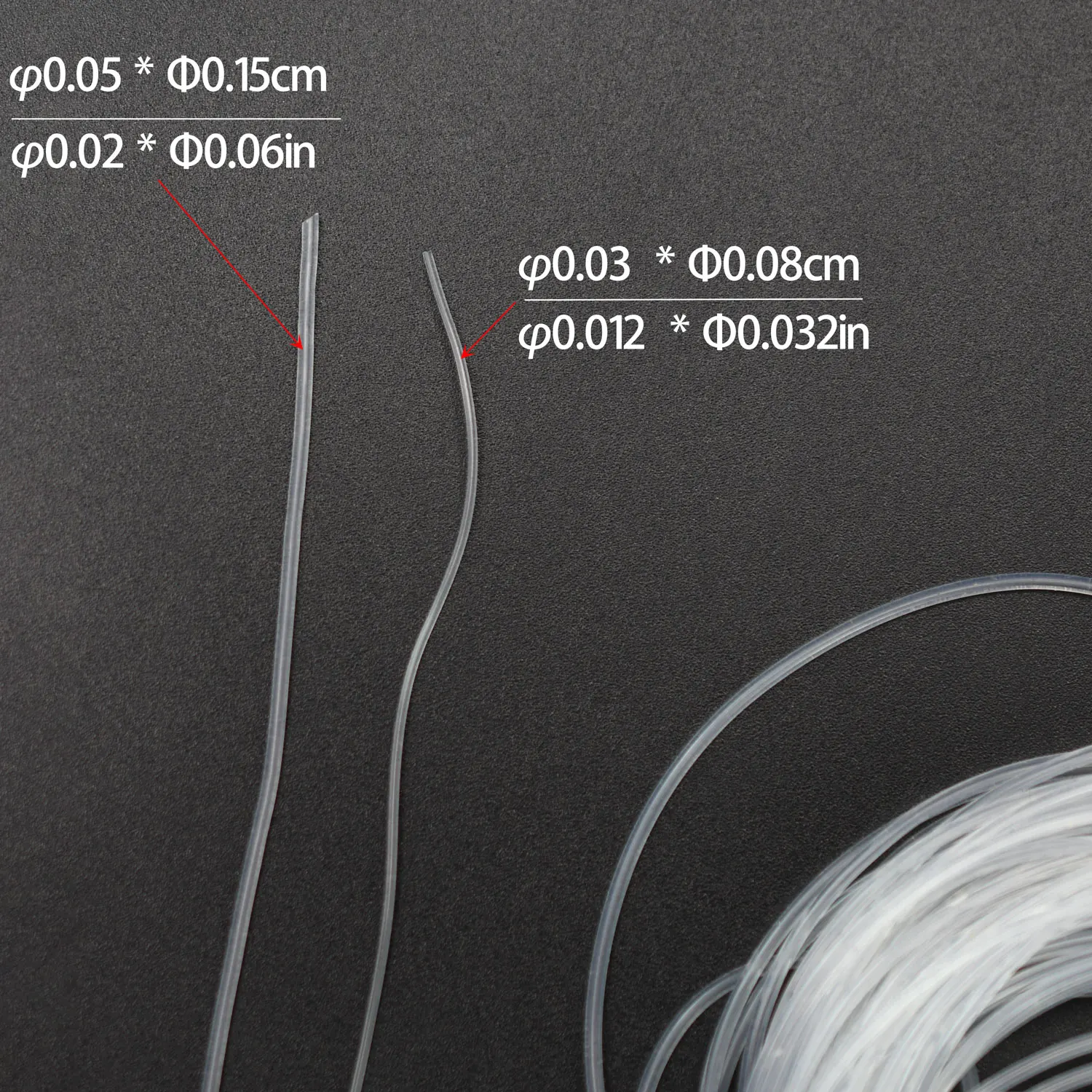 Topranc 15 m weicher Kapillarrohr, Silikonschlauch, Außendurchmesser 0,8/1/1,5 mm, Angelhülsen, Rig für die Herstellung von Ködern, Fliegenbindungshaken – Detail 10