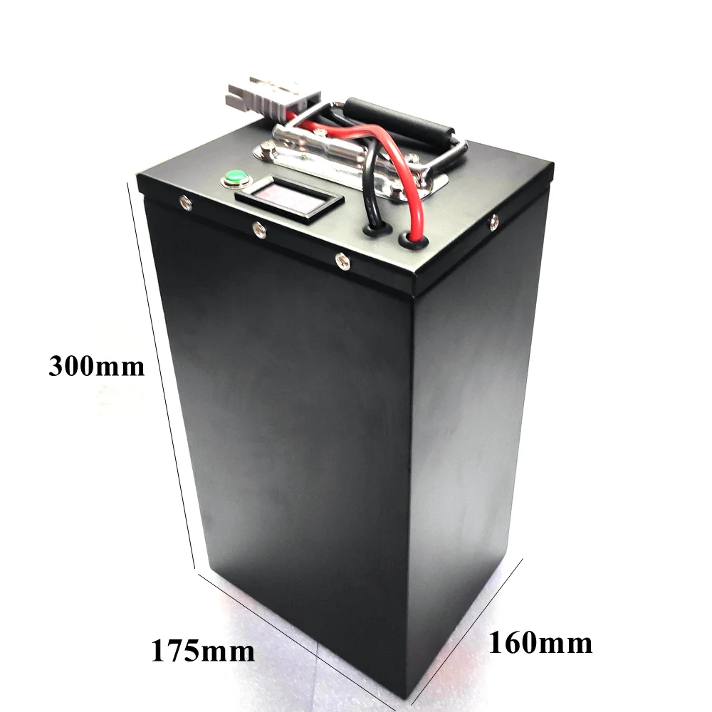 60v 40ah lithium battery li ion battery pack with BMS for 3000w e-bike scooter bicycle motorcycle vehicle + 10A charger