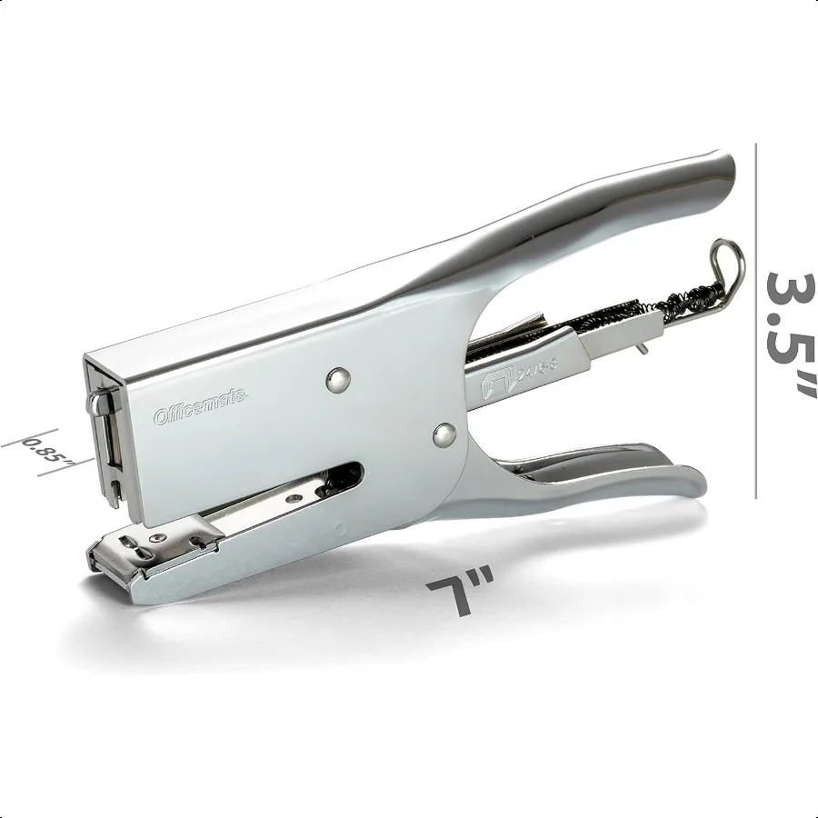 Paket Stapler Tang Klasik dengan 10000 Staples Logam Sier 97768