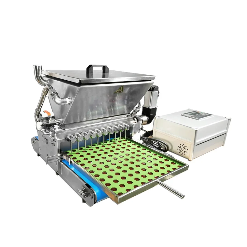 Best-Selling Creative Soft Candy Machine Automatic Chocolate Depositor Machine Sour Belts Candy Making Machine