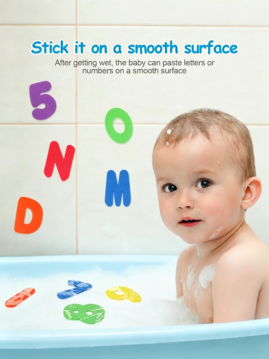Brinquedos de Banho para Crian - Bath Letter Number Foam avaliação e preço