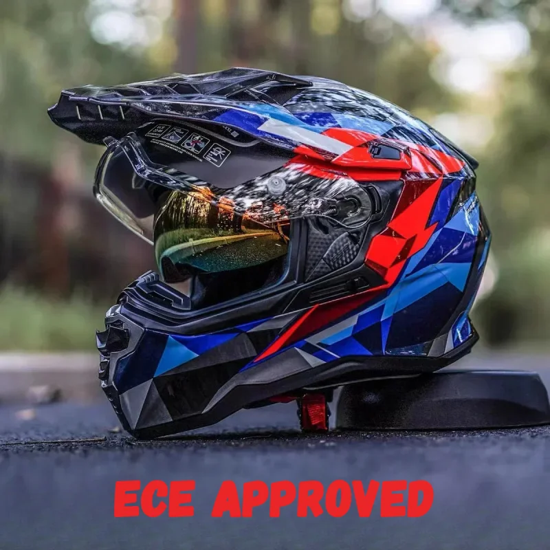 

GSB XP22 Modular Motorcycle Helmet ECE Certified Full Face Sun Protection for Men, All-Season Ventilation,H25051