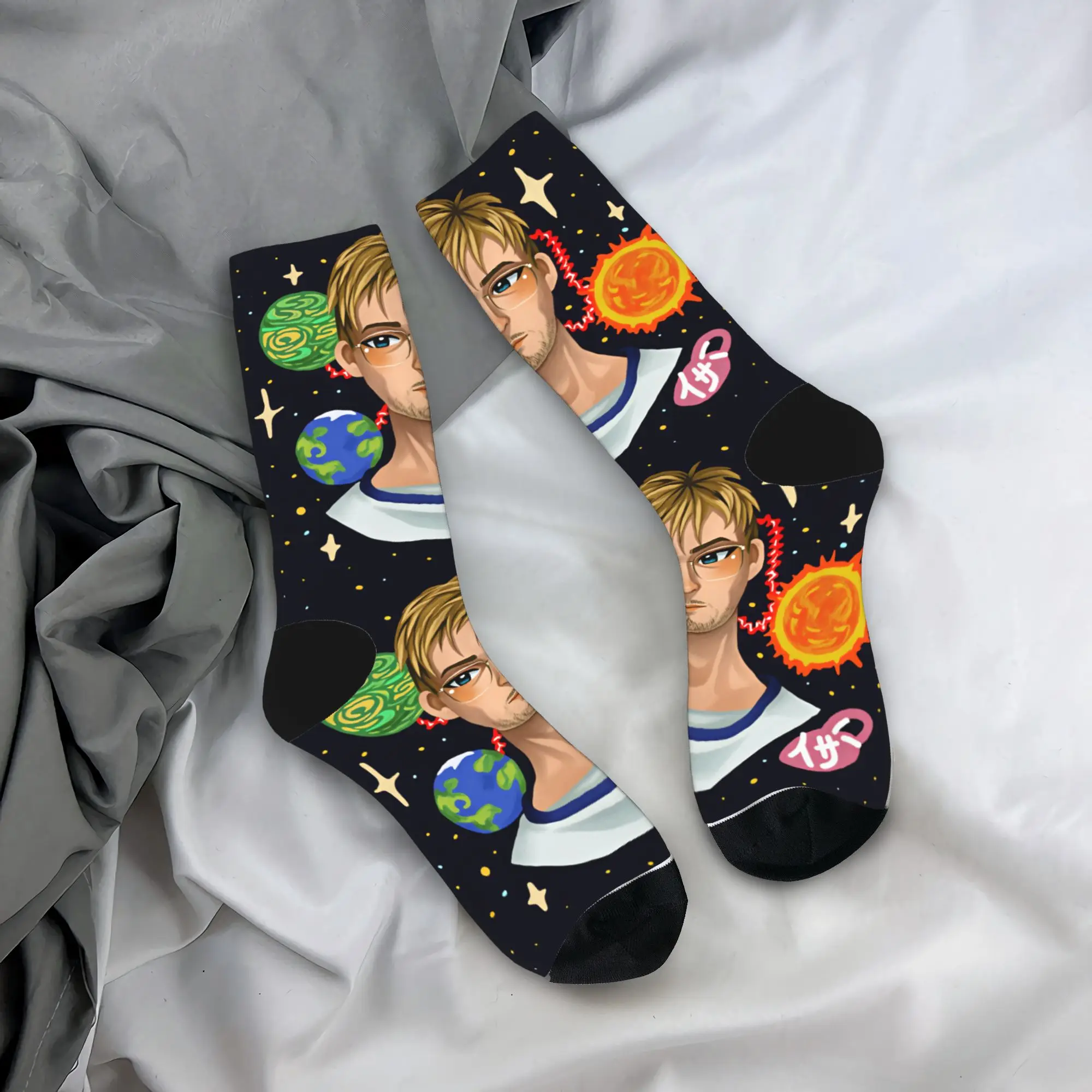 Men Socks Project Hail Mary  Stockings Non Skid Breathable Socks Winter Modern Design Running Socks