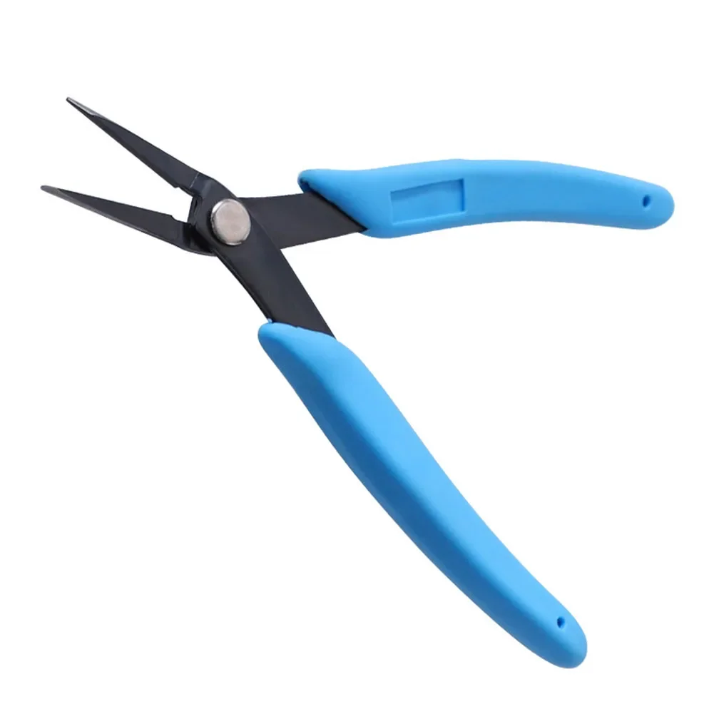 5-inch Fine Pointed Nose Pliers Chain Tweezer Nose Plier Unique Design Finer Tip Jewelry Making Precision Work Wire Hand Tools