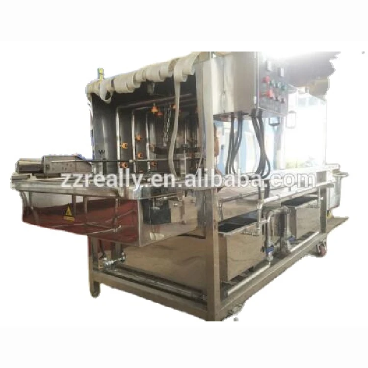 2024 automatic plastic container cleaning machine,crate washer,washing machine