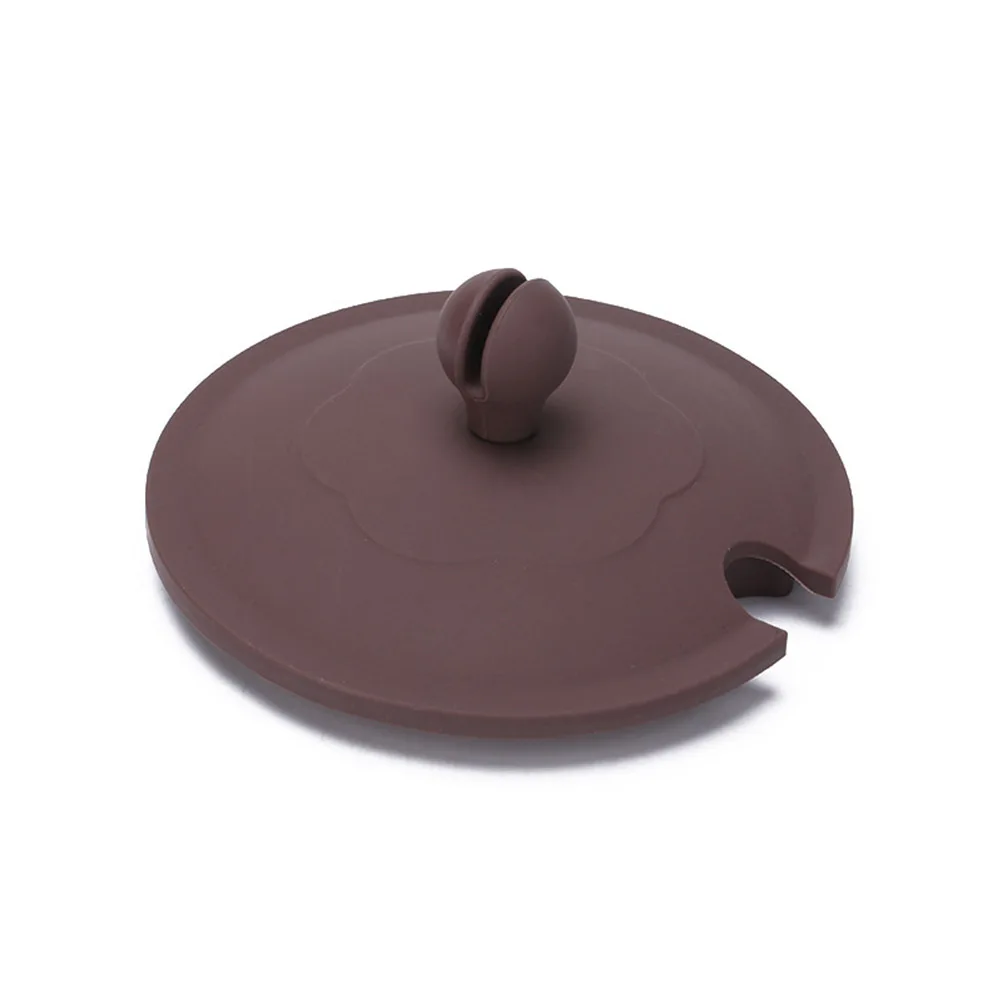 

5pcs Leak-proof Cup Lids Silicone Mug Cover Drink Hot Keep Microwave Warm Reusable Food Grade Kitchen Bar Accessories