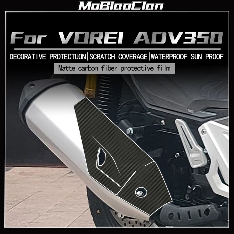 

For DAYANG VOREI ADV350 Motorcycle 3D carbon fiber protective stickers body protection paint surface transparent film accessorie