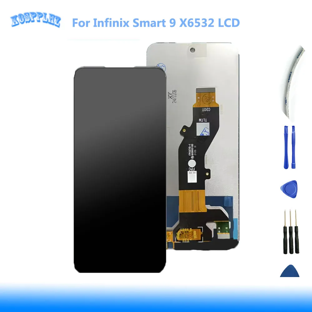 

ЖК-дисплей, дигитайзер сенсорного экрана в сборе, Smart9 HD X6532C, ремонт экрана 6,7 дюйма, оригинальный дисплей для Infinix Smart 9 X6532