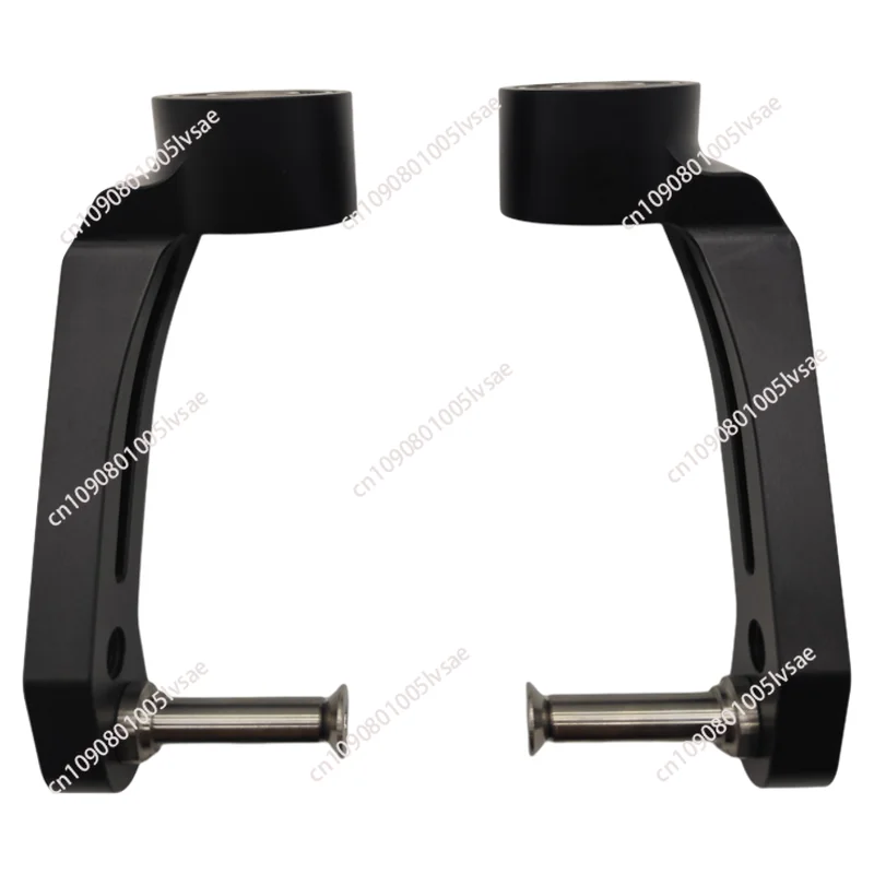 4 Inch 5 Inch Wheel Use Aluminum Wheelchair Front Fork with Titanium Alloy Axle