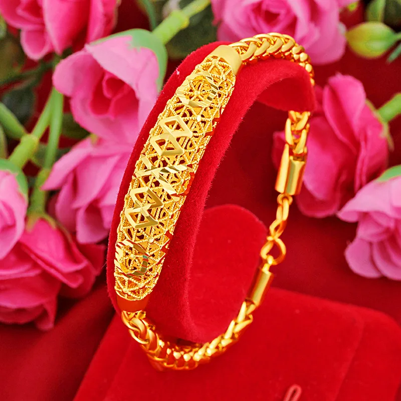 

Women's Light Luxury Fashion Versatile Gold Women's Mesh Diamond Bracelet Jewelry Gift for Mom and Girlfriend Bracelets