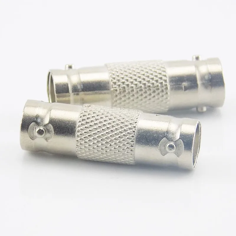 2/5/10pcs/lot BNC Female to Female Video Surveillance System BNC Connector Coupler Coax Extender for CCTV Camera Accessories B5