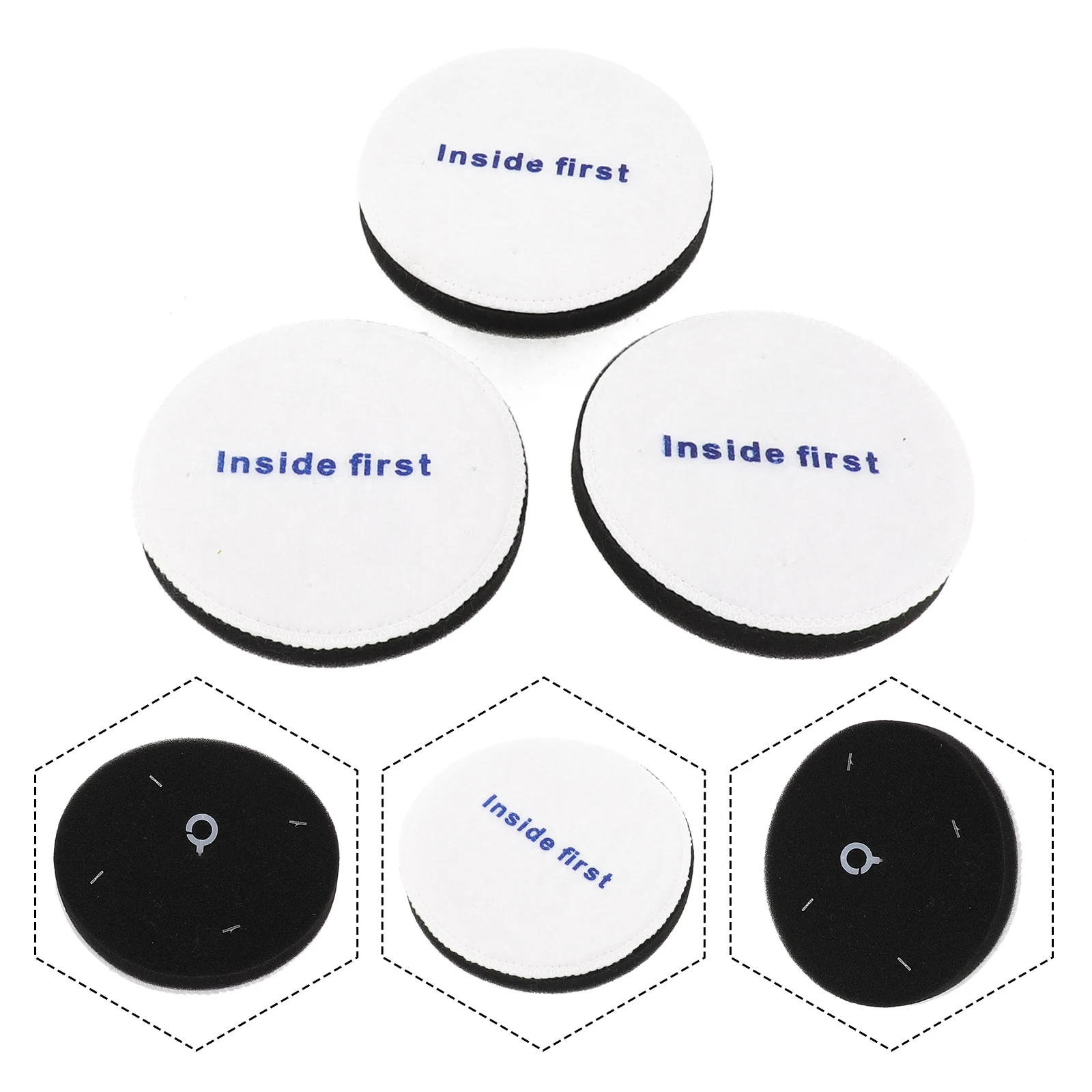 Filter Set Filter Kit Multi Pre-filter Replace Replacement Robot Set Tools Washable Foam Pre-filter 3 Pack 318/5458 5.1*1.6inch