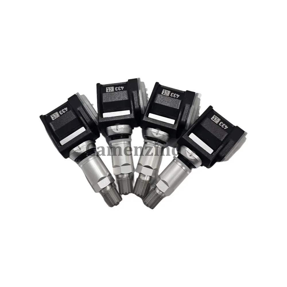 4 Stück Reifendrucksensor 433MHz TPMS-Sensor 0009052102 A0009052102 36106887140 6887140-01 36106887147 6887147-01 Für BMW 5er G30 7er G11 BMW X3 X4 X6 X7 Mercedes-Benz A E GLE-Klasse W213 E200 E250 E300 – Detail 4