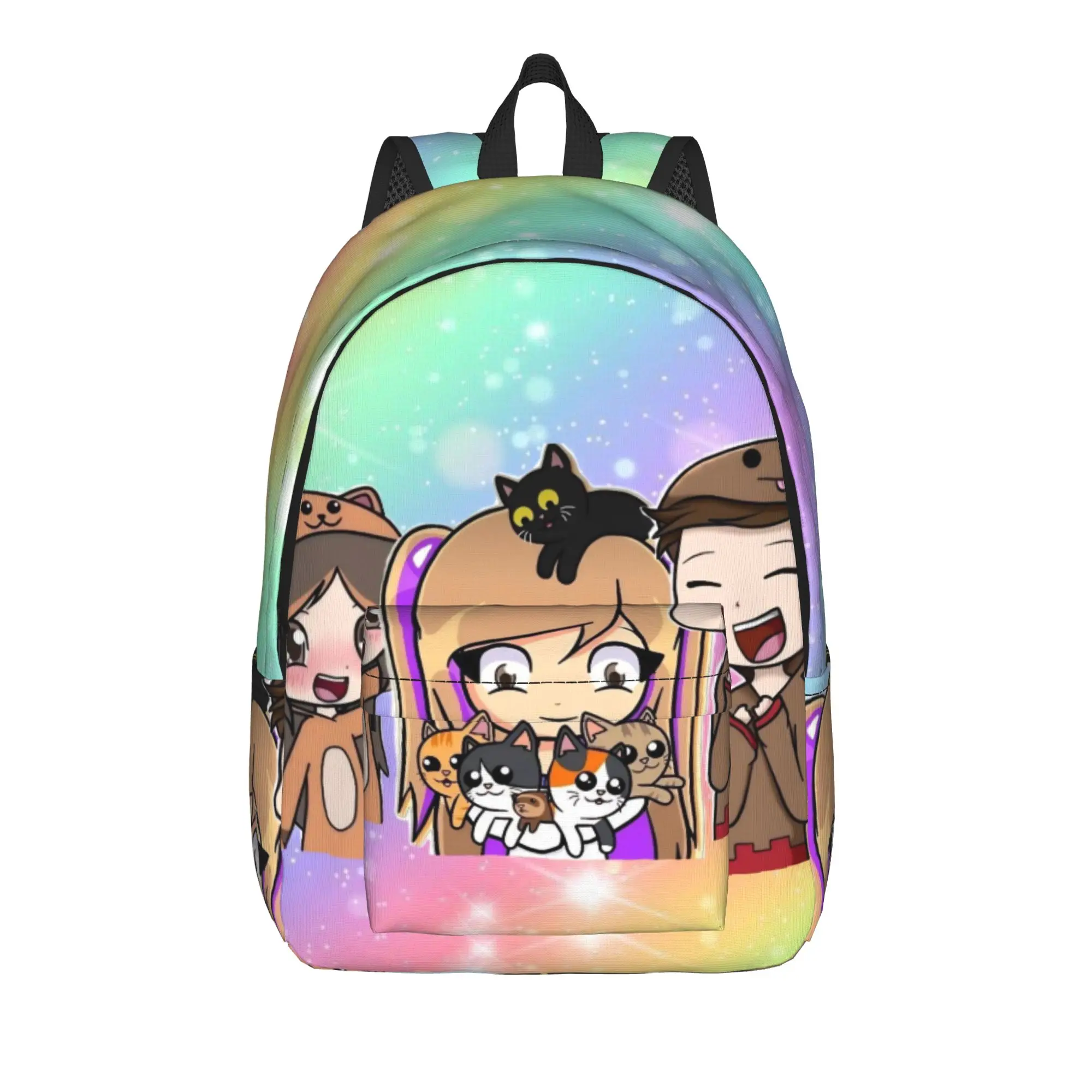 Lyna Vallejos Gamer Teenage Backpack Outdoor High School Hiking Travel  Daypack for Men Women Laptop Shoulder Bag