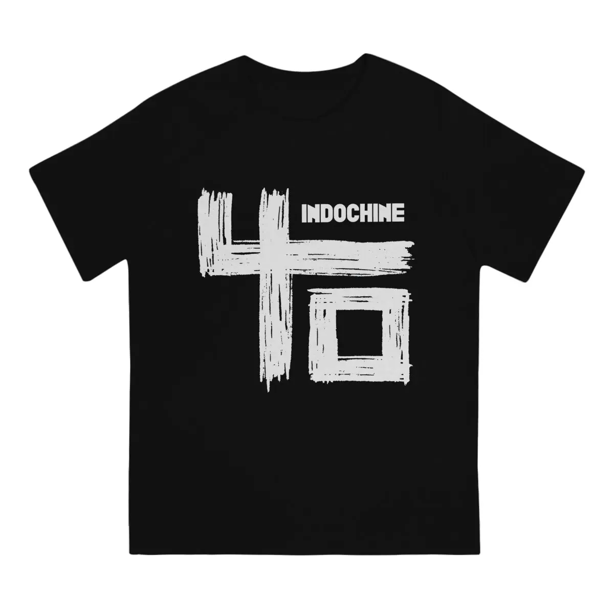 Indochine Man TShirt Black 2021 Tokaug Individuality T Shirt Harajuku Sweatshirts New Trend