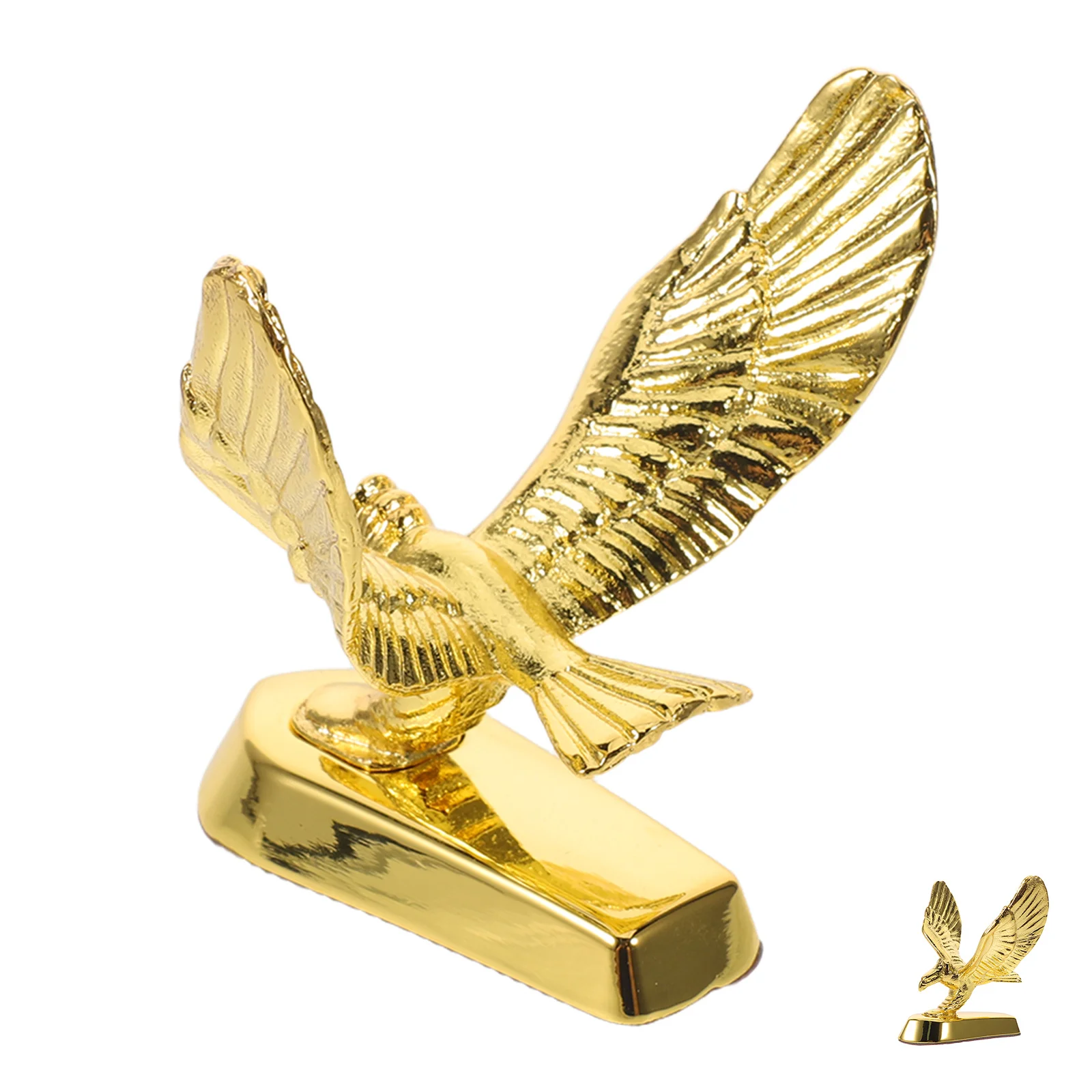 

Metal Car Badge 3D Eagle Hood Ornament Auto Emblem For Trucks Cars Motorcycle Universal Exterior Accessories Weather Resistant