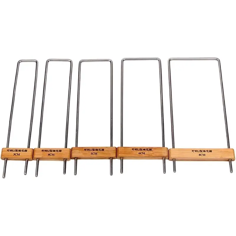 AAAN-Scarf Lace Knitting Tool DIY Manual Hairpin Lace Making Tool With Interchangeable Crochet Loom Set