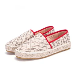 Comfortable Fashionable Design Classic Women's Fisherman Shoes Braided Craft Anti-slip Sole Women's Flat Casual Shoes