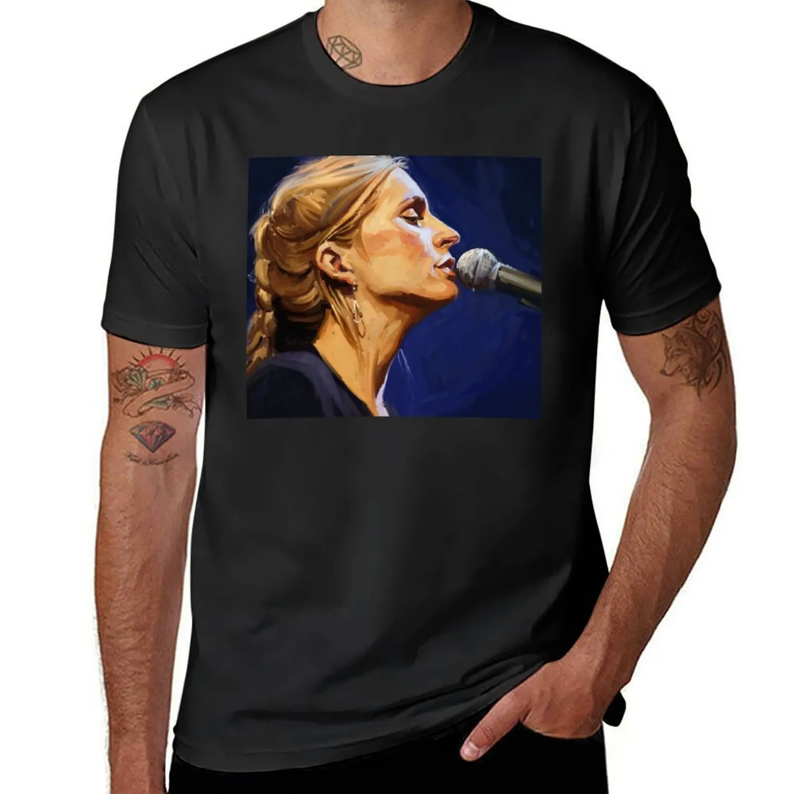 Agnes Obel Sing Essential T-Shirt summer top animal prinfor boys mens graphic t-shirts big and tall