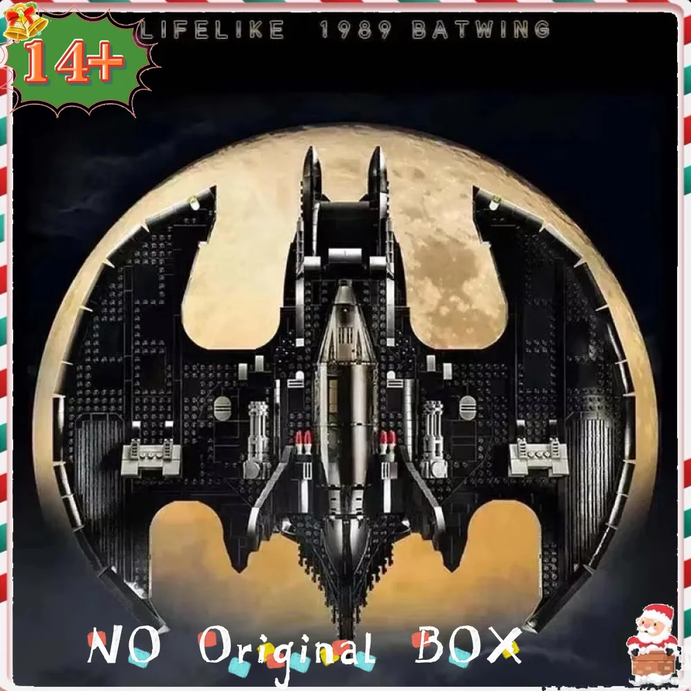 

2026 New 76161 2363PCS 1989 Batwing Building Blocks Bricks Toys Compatible With Education Birthday Christmas Gift