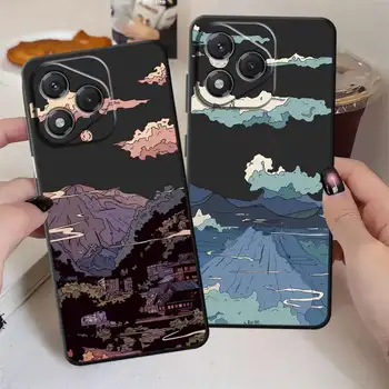 Měkký zadní kryt na telefon s motivem horské krajiny a anime pro Honor 90 Lite 8X X7 70 X8 X7a X9c X9 X9a 6 nejlepší prodej maska pro Honor 8X - №2