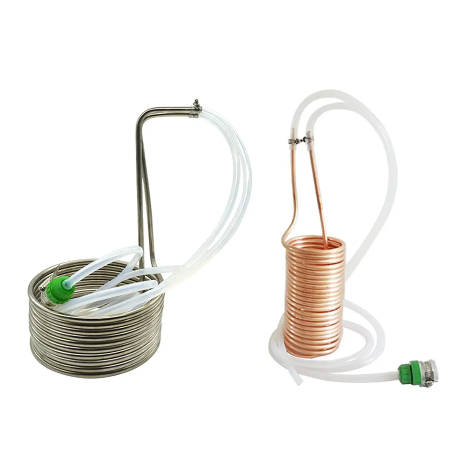 Immersion Wort Chiller Coil Hose Fitting Included Hotel Kitchen Supplies Home Brewing Accessory Making Machine Beer Cooling Coil