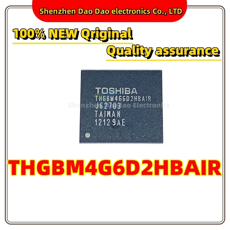 Chip de memoria THGBM4G6D2HBAIR BGA-153 EMMC 8Gb, nuevo y original