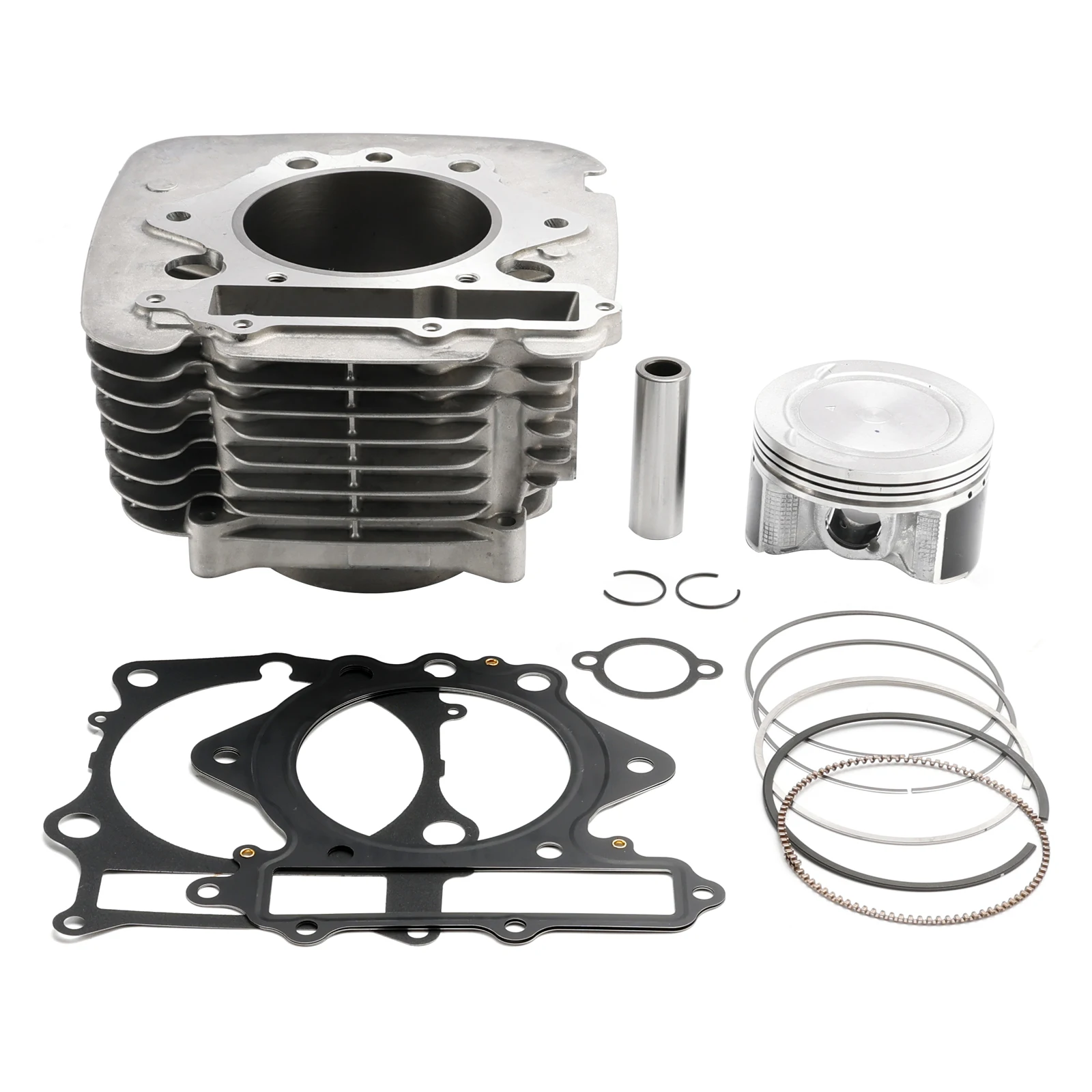 Cylinder Jug Piston Top End Gaskets Repair Kit For Yamaha Grizzly 600 1998-2001