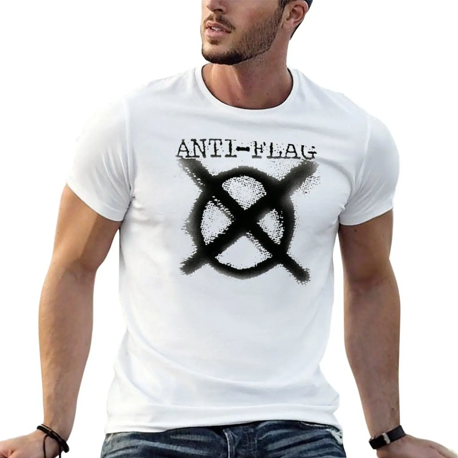 

Anti-Flag T-Shirt man t shirts high quality luxury brand funny t shirts dark humor T-Shirt