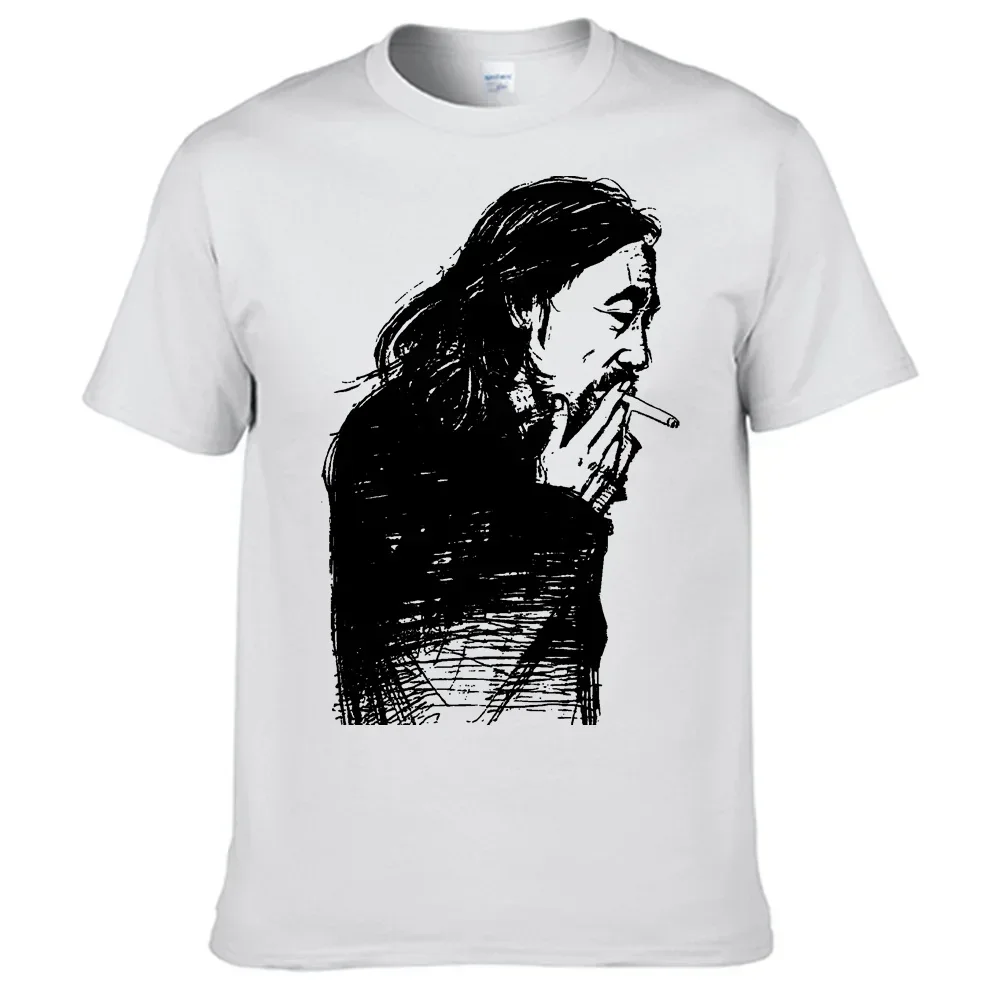 Yohji-Yamamoto T Shirt 100% Cotton Men Shirt