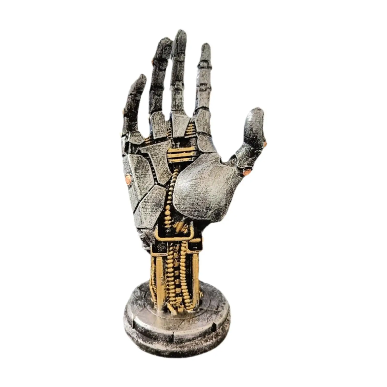 Robotic Hand Statue Cool Game Controller Rack for Bookshelf Entrance Bedroom