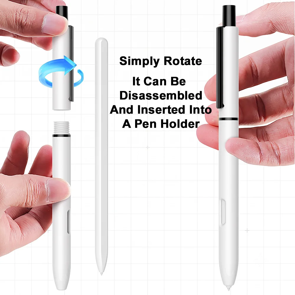 New Pencil Case S Pen For Samsung Galaxy Tab S10 FE/S9 FE Ultra S9+FE S7 S8 S9 Plus Hard Plastic Stylus Pencil Cover view 5