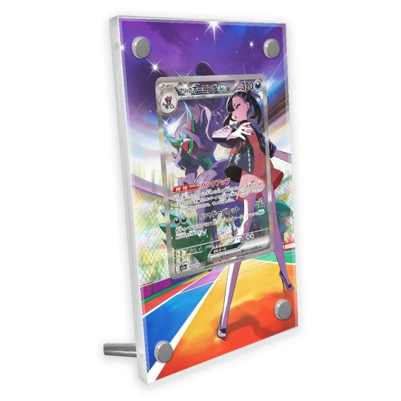 Exhibición de tarjetas de bolsillo Noivern Ex Cobalion, colección de juegos de Anime, regalos de arte expandibles, funda protectora acrílica hecha a sí misma, llavero de juguete