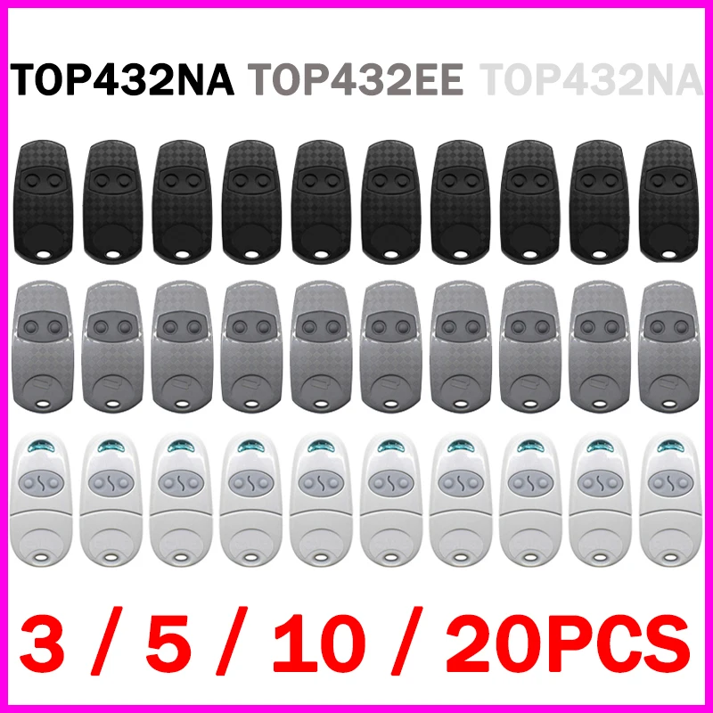 CAME TOP 432EV 432NA 432EE Remote Control Garage Door Opener 433.92MHz Gate Remote Control Clone TOP432EE TOP432NA TOP432EV