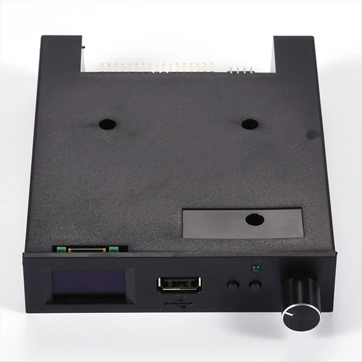 AT58 Sale SFRM44-U100LQD-435 Emulator Floppy Drive dengan Layar OLED & Rotary Encoder Flash Floppy Drive