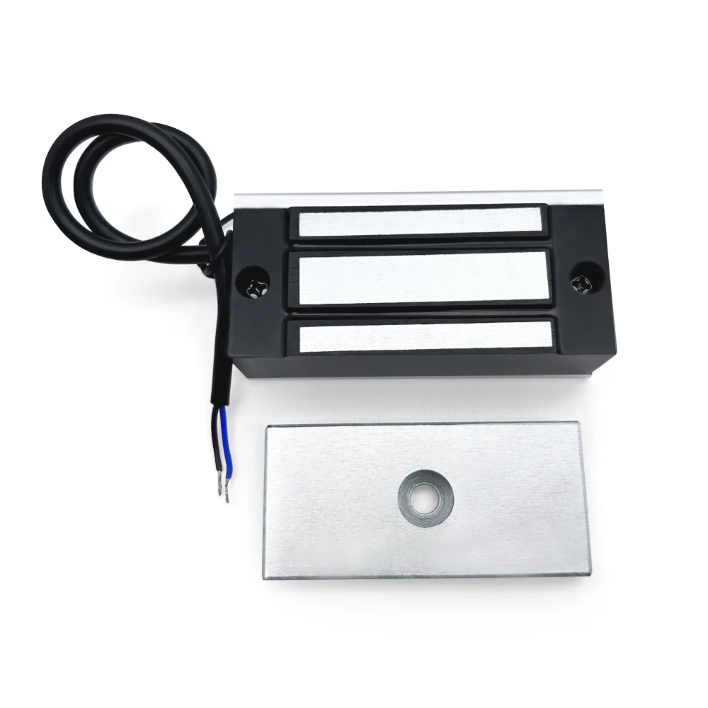 ความปลอดภัยสูงกันน้ํา DC12V /24V ไฟฟ้าควบคุม MINI 60 กก.แม่เหล็กไฟฟ้าแม่เหล็กล็อคตู้ล็อค