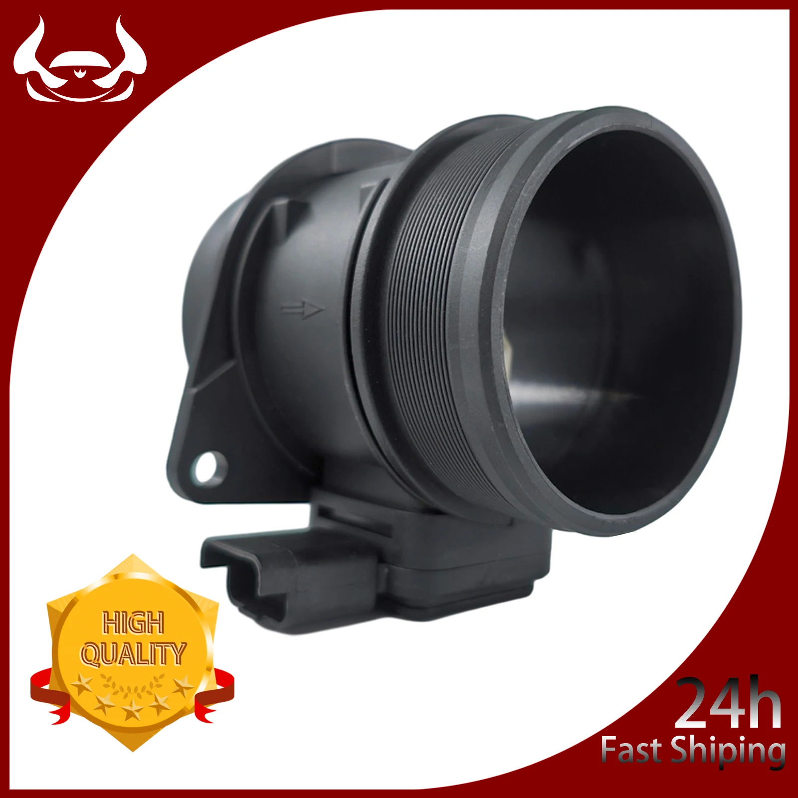 

5WK97001 Mass Air Flow MAF Sensor 5WK97011 Compatible With CITROEN C4 Coupe C6 LAND ROVER DISCOVERY IV PEUGEOT 307 308 9142421