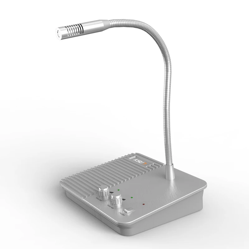 Bankintercom Zakelijke handsfree walkietalkie Tweeweg raamintercom voor bank/ziekenhuis/postkantoor