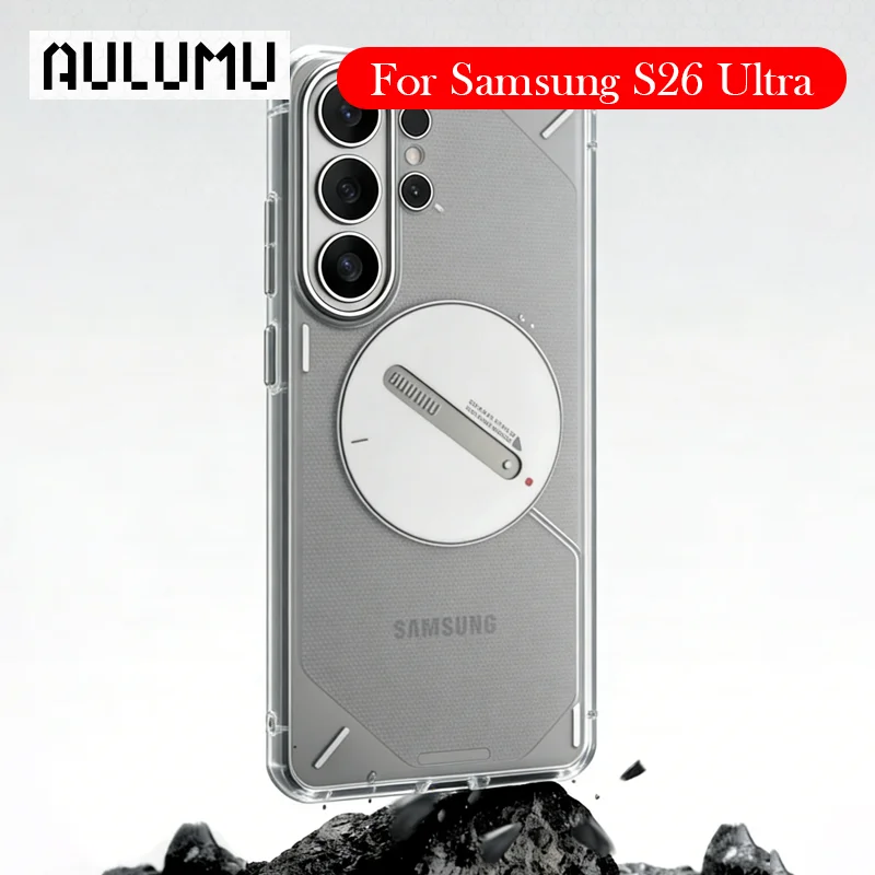 Чехол Aulumu для Samsung S26 Ultra с беспроводной зарядкой, задняя крышка-чехол для SAMSUNG S26 ULTRA