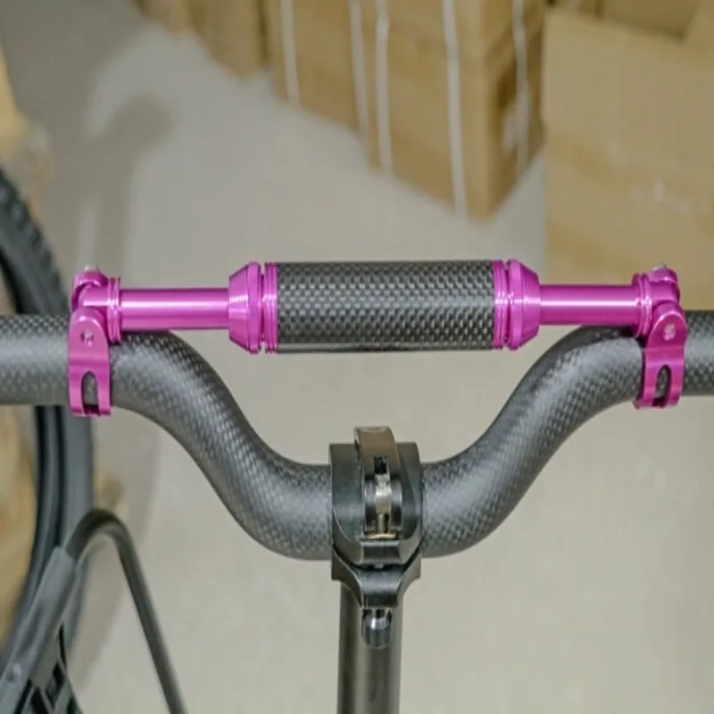 

For Brompton Mobile Phone Stand Rod Aluminum Alloy Carbon Fiber Stretchable Lightweight Bike Computer Mount Bicycle Accessories