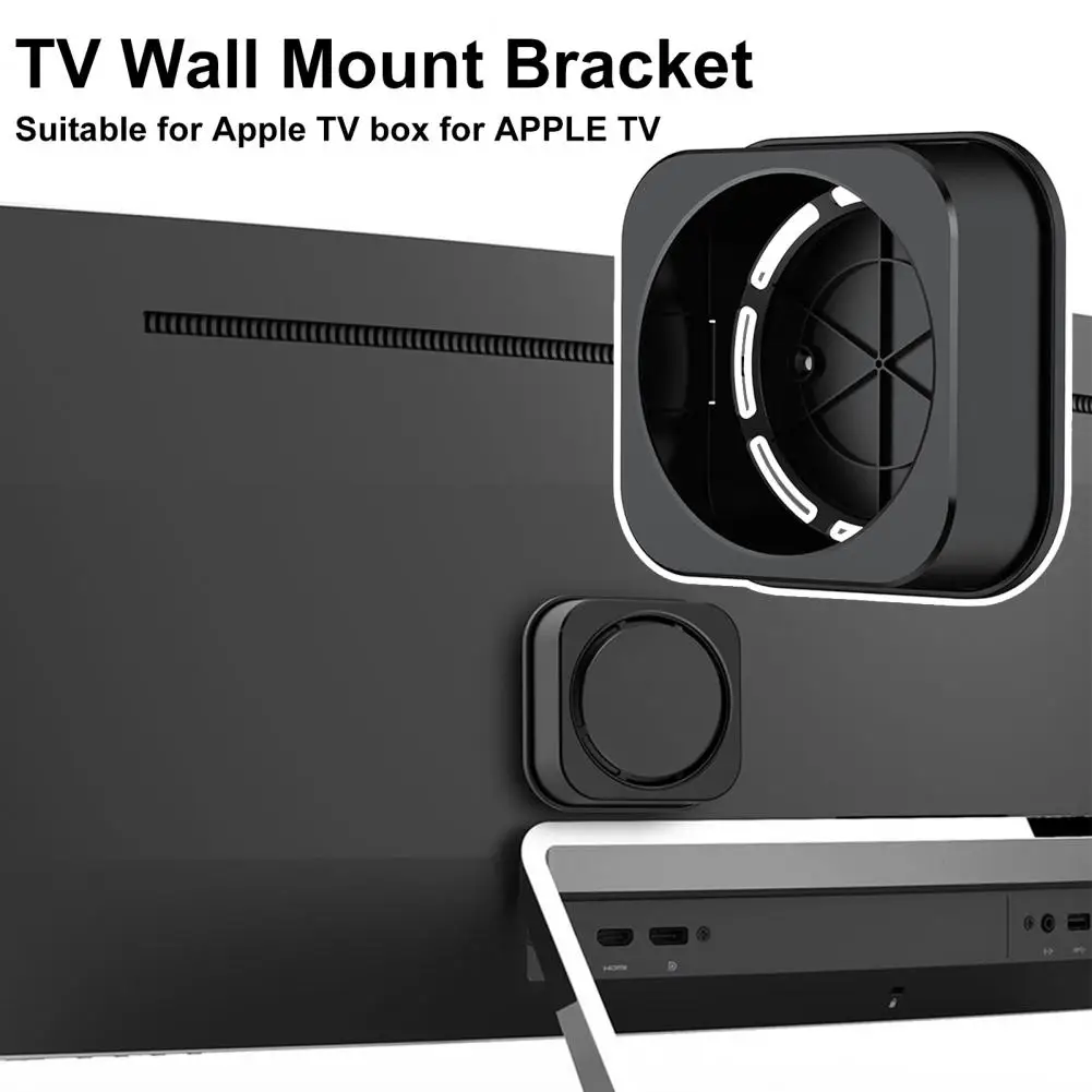 

Tv Mount Tv Wall Mount Bracket with Heat Dissipation for 4k/hd-compatible Set-top Box Storage Easy Installation Tv Bracket