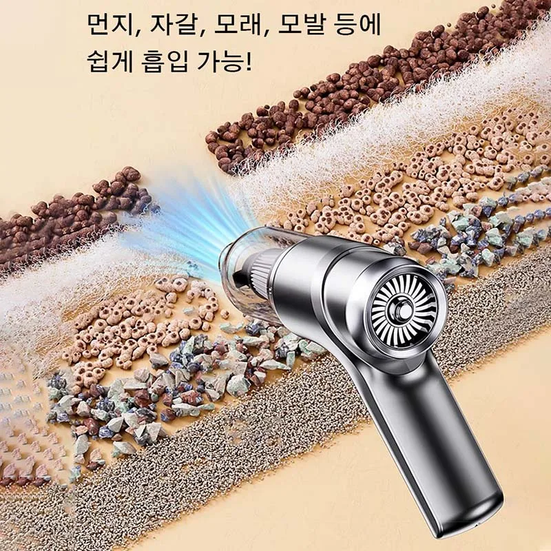 Wireless Charging Portable Car Vacuum Cleaner 4in1 Multi functional Power Vacuum Cleaner Handheld Charging Brushless Vacuum Clea