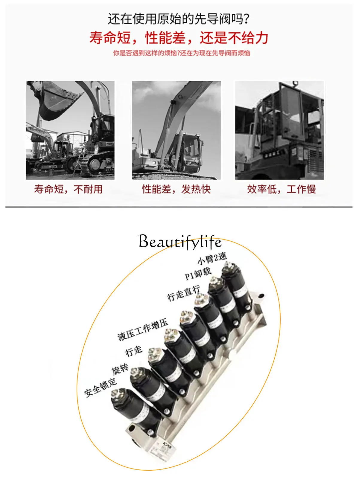 *Suitable for excavator hydraulic pump engineering vehicle proportional solenoid valve SV98-T39S-0-N-24DY2A