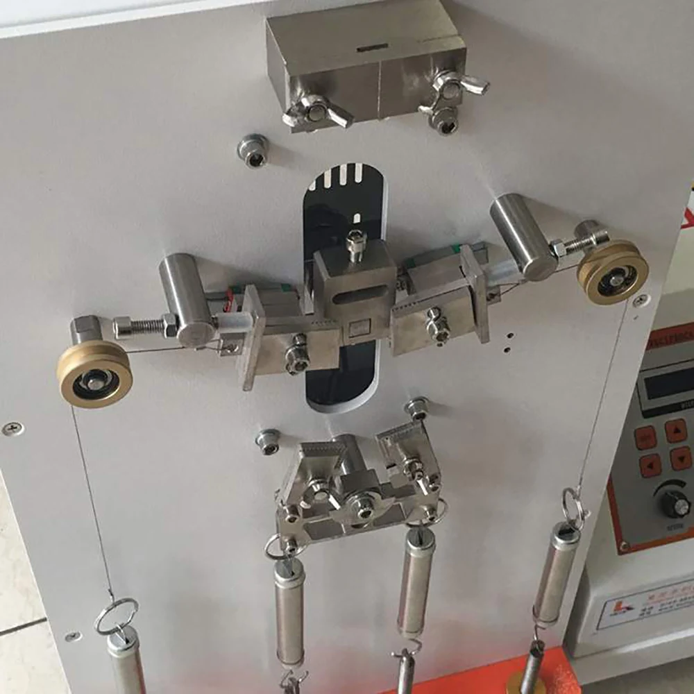 Zipper Reciprocating Pull Testing Machine Zipper round-Trip Pull Testing Machine Müdigkeit Haltbarkeit Tester Hub 75mm
