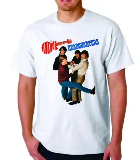 THE MONKEES HEADQUARTERS SHIRT T-Shirt DAVY NESMITH TORK DOLENZ