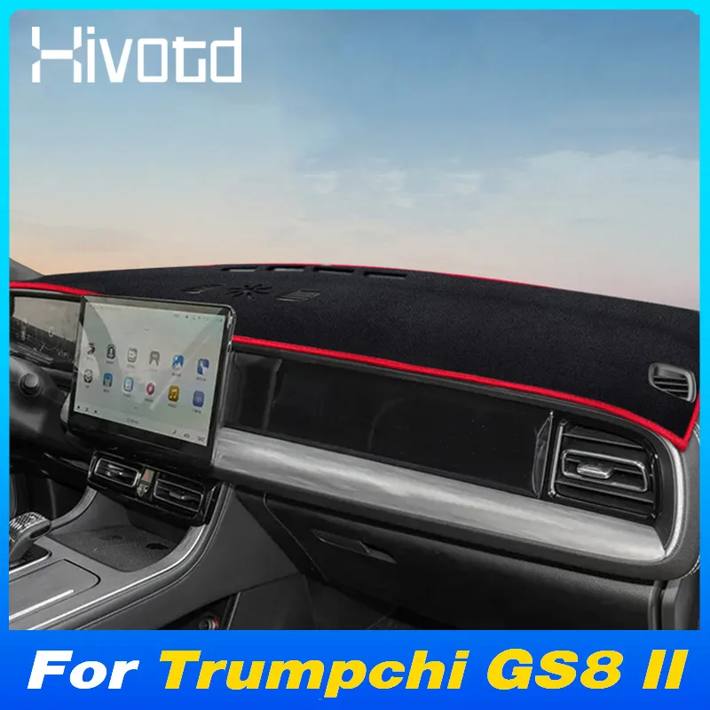 

Car Dashboard Carpet Waterproof Non-slip Mat Cover Part For GAC Trumpchi GS8 II 2023 Interior Automotive Protector Modification