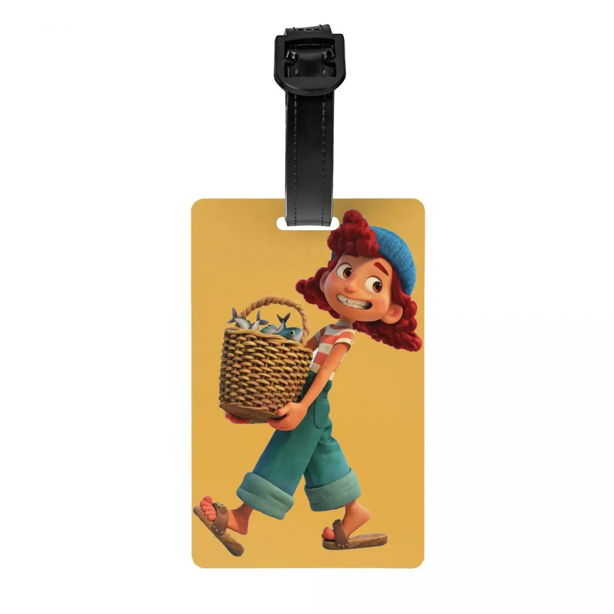 

Custom Julia Luggage Tags for Suitcases Fashion Luca Cartoon Baggage Tags Privacy Cover ID Label