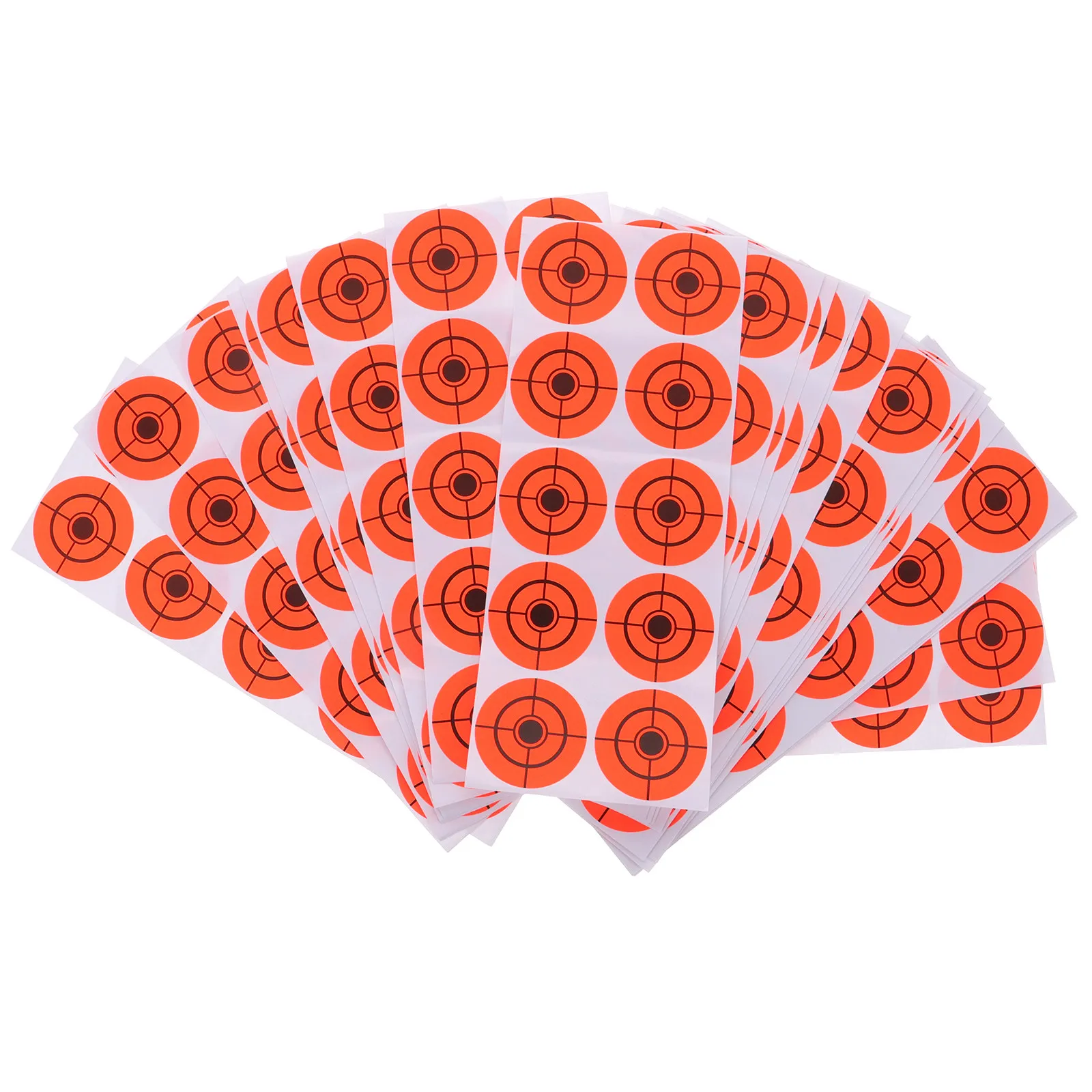 

250 шт. самоклеящихся бумажных листов для стрелковых мишеней, прочные портативные наклейки для тренировок по стрельбе из лука