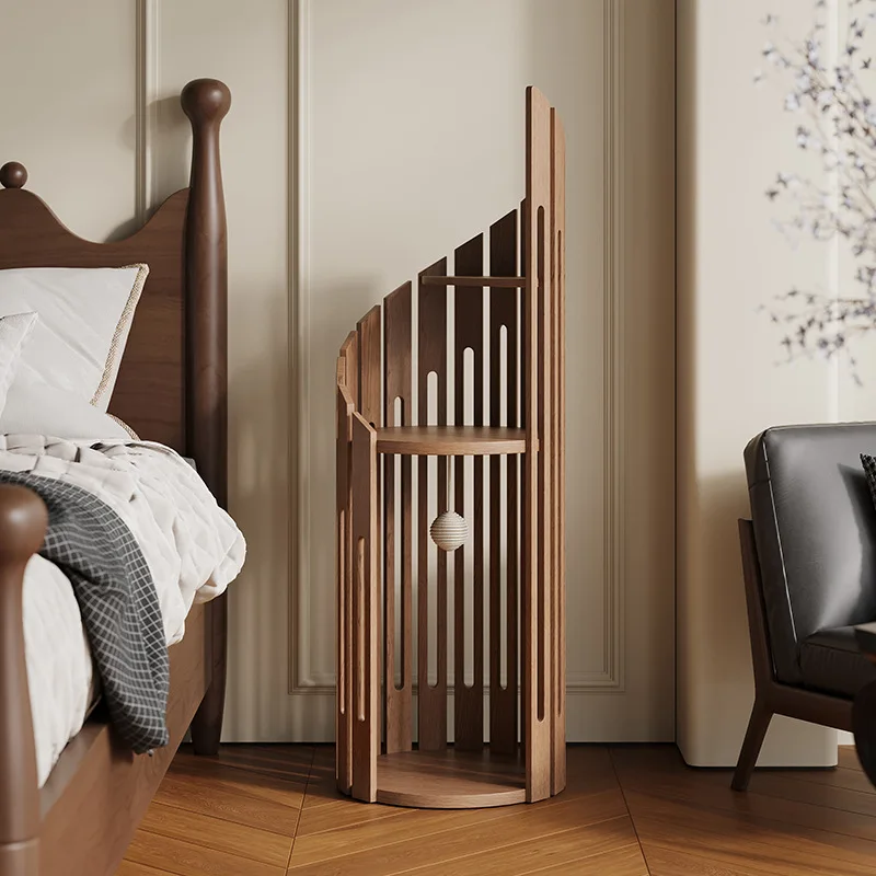 Cat Tree Solid Wood Space Saving Multi-Level for Home for Indoor Sturdy Construction, Cat Climbing Frame Tower